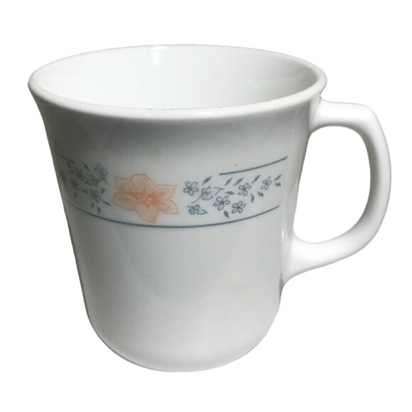Corelle Apricot Grove Coffee Mug With Floral Pattern 8oz - Picture 1 of 1
